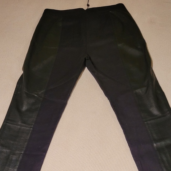 BCBGMAXAZRIA Brennan Faux Leather paneled pants - Picture 5 of 9